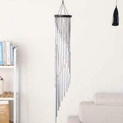Nordic Classic 18-Tube Metal Wind Chimes for Garden Patio Decor