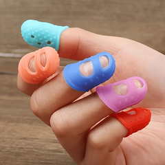 10pcs Anti-scald Finger Thimbles Gloves for Guitar DIY Craft