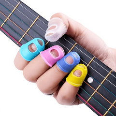 10pcs Anti-scald Finger Thimbles Gloves for Guitar DIY Craft