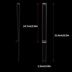 6 Pc Music Sheet Clip Set & Clear Acrylic Read Music Clip
