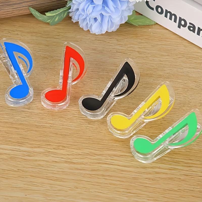 Music Notation Clips 10 Colors