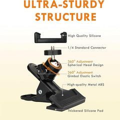 Universal Phone Bracket for Musical Instruments