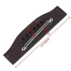 Folk Guitar Bridge Adjustment Set with Pillow