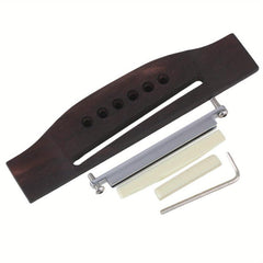 Folk Guitar Bridge Adjustment Set with Pillow