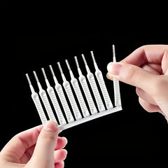 10Pcs 65mm Soft Round Brushes for Mobile Charging Port Cleaning