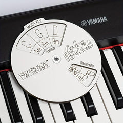 Wooden Musician Melody Wheel Toy for Kids