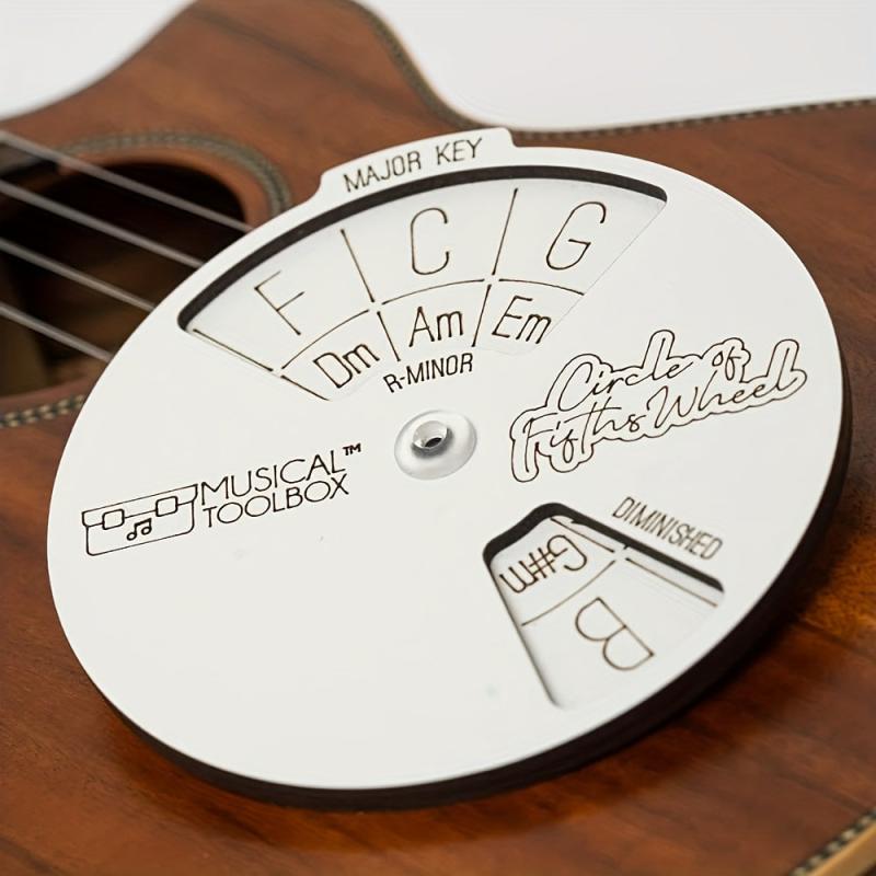 Wooden Musician Melody Wheel Toy for Kids