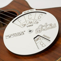 Wooden Musician Melody Wheel Toy for Kids