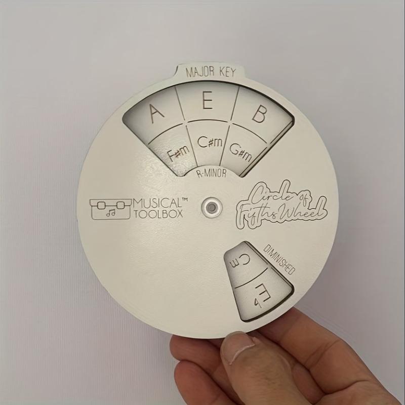 Wooden Musician Melody Wheel Toy for Kids