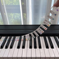 Silicone Piano Keyboard Labels for Beginners - Learn Notes Easily