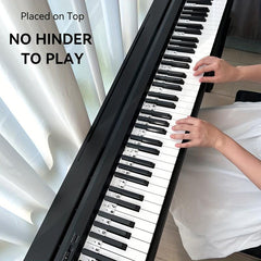 Piano Keyboard Note Labels for Beginners - 88 Key Full Size