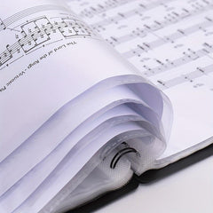 Waterproof Music Folder A4 Size 60 Pockets Double Sided