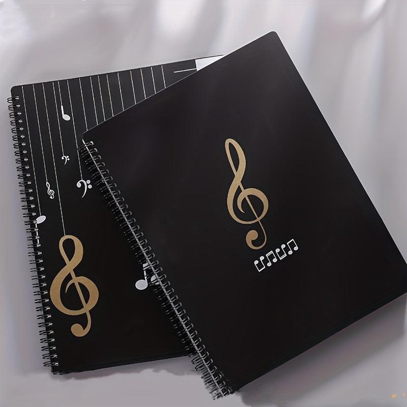 Waterproof Music Folder A4 Size 60 Pockets Double Sided