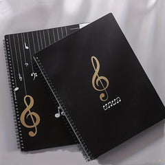 Waterproof Music Folder A4 Size 60 Pockets Double Sided