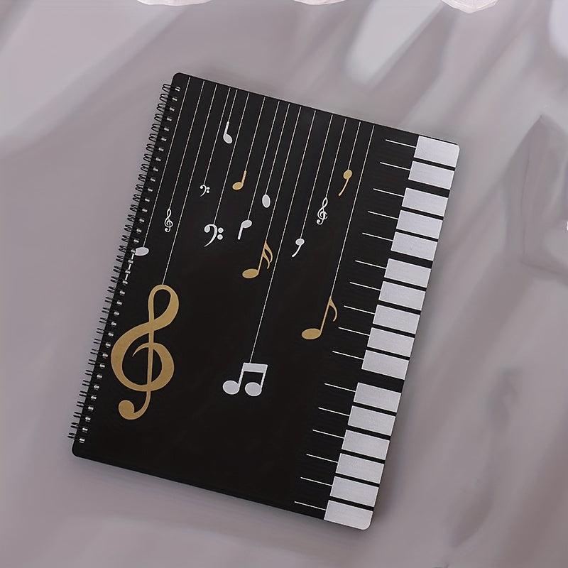 Waterproof Music Folder A4 Size 60 Pockets Double Sided