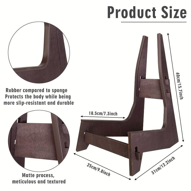 Portable Wood Cello Stand Floor Holder For All Sizes 1/8-4/4