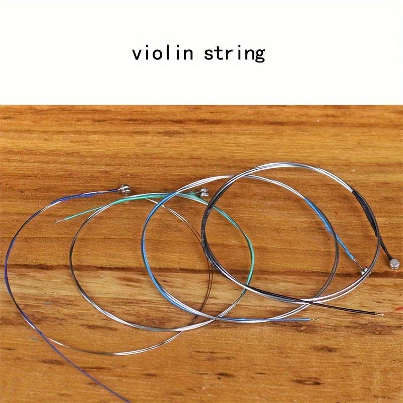 Violin Strings Set 1 8 4 4 Universal Beginner Practice Soft Bright Tone