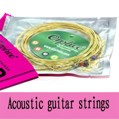 Extra Light Medium Acoustic Guitar Strings Hexagonal Core 8 Nickel
