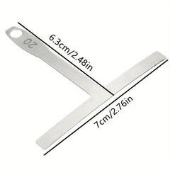 9pcs Guitar Ruler Set for Neck Fingerboard Fret Curve