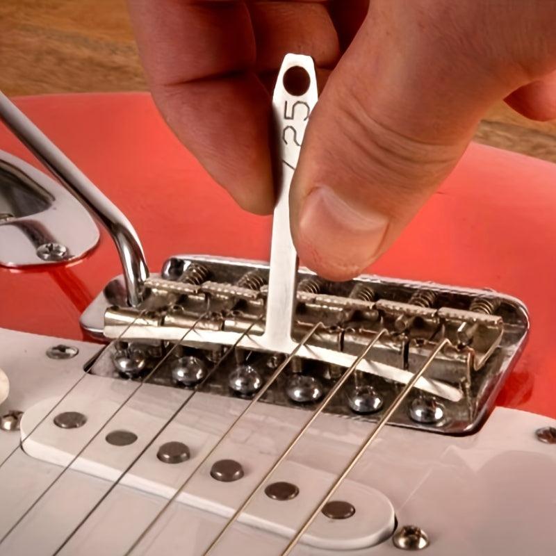 9pcs Guitar Ruler Set for Neck Fingerboard Fret Curve