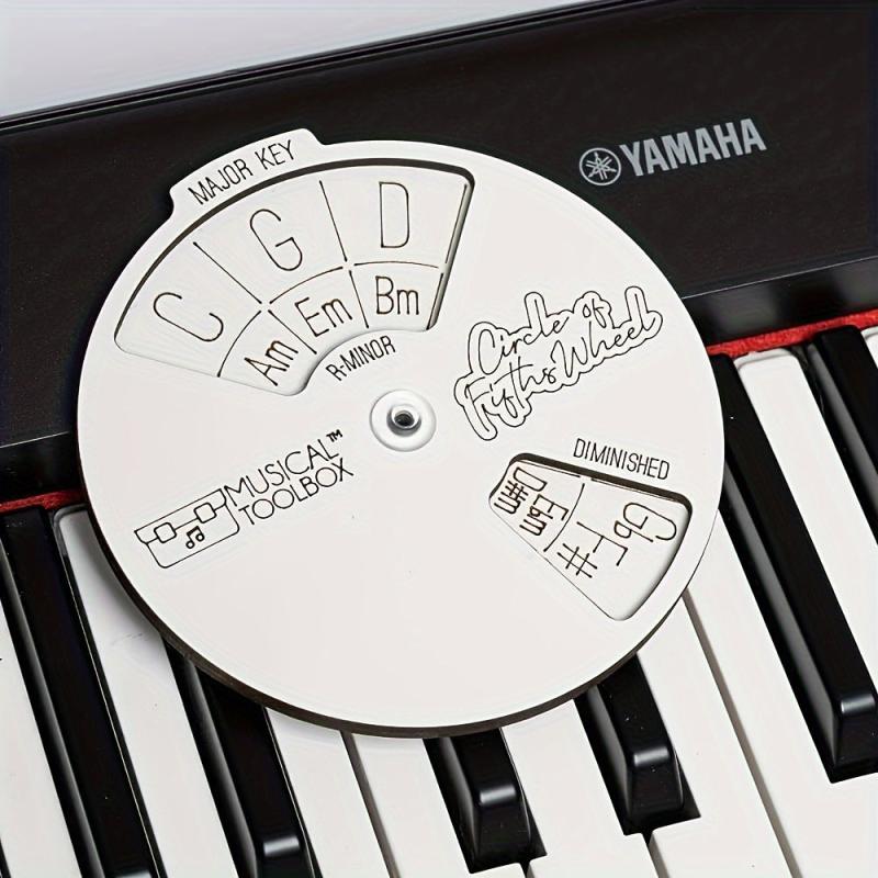 Wooden Musician Melody Wheel Toy for Kids