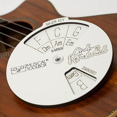 Wooden Musician Melody Wheel Toy for Kids
