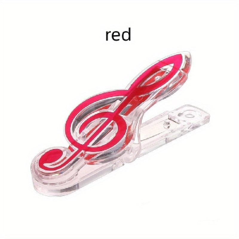 Compact Music Sheet Clip Note Organizer