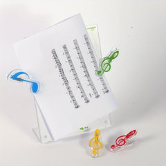 Compact Music Sheet Clip Note Organizer