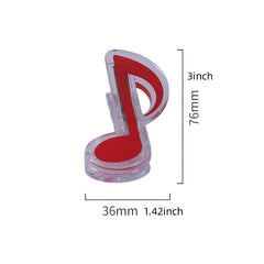 Compact Music Sheet Clip Note Organizer