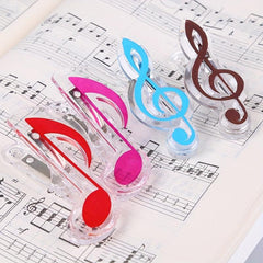 Compact Music Sheet Clip Note Organizer