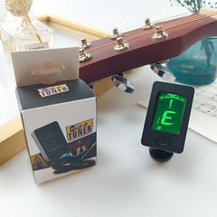 Universal Tuner & Tuning Table for Guitar Bass Violin Ukulele