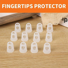 12pcs Guitar Fingertip Protectors Thumb Holders for Strings Comfortable Covers