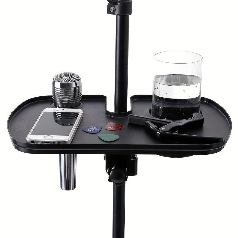 Microphone Stand Tray for Streaming & Recording