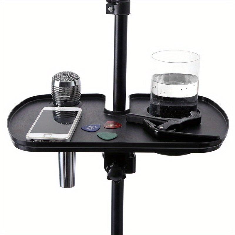 Microphone Stand Tray for Streaming & Recording