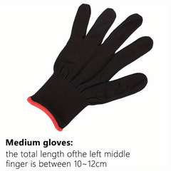 Beginners Left Hand Guitar Gloves Nylon Wear Resistant Anti Slip