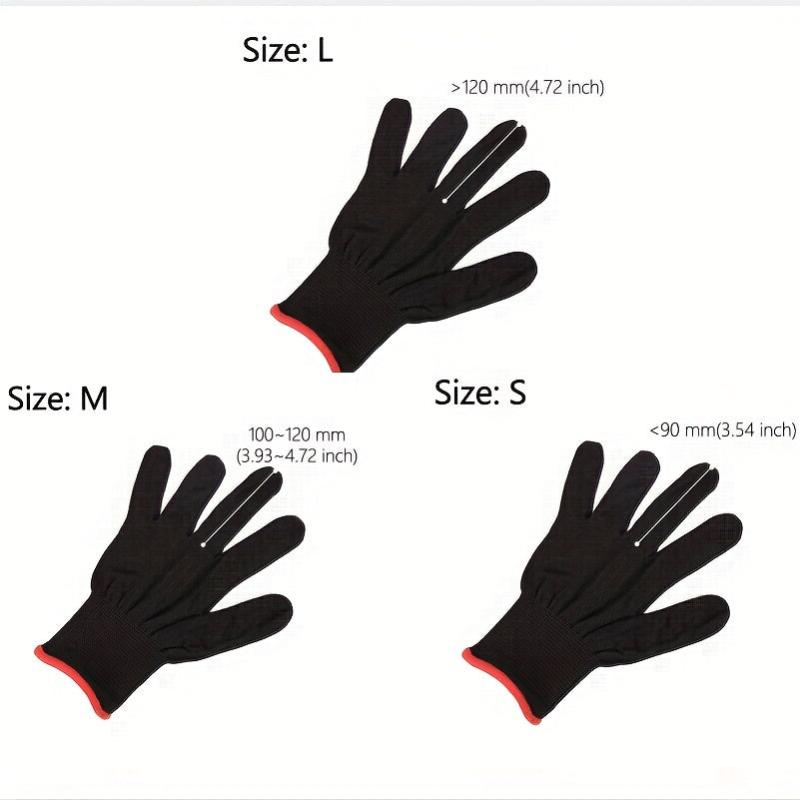 Beginners Left Hand Guitar Gloves Nylon Wear Resistant Anti Slip