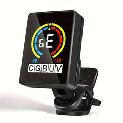 Rechargeable Clip On Guitar Tuner for Professionals and Beginners