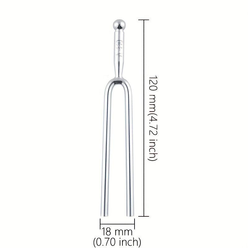 440Hz Tuning Fork Stainless Steel Silver Violin Music Tuning Fork
