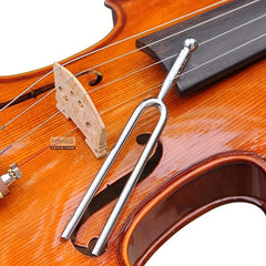 440Hz Tuning Fork Stainless Steel Silver Violin Music Tuning Fork