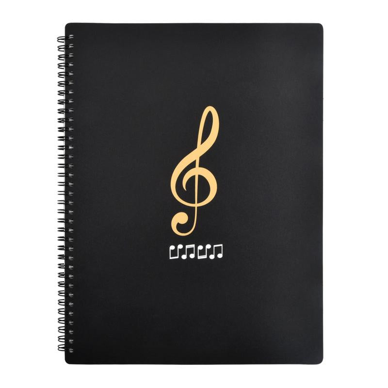 Waterproof A4 Music Folder with 60 Sleeves