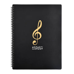 Waterproof A4 Music Folder with 60 Sleeves