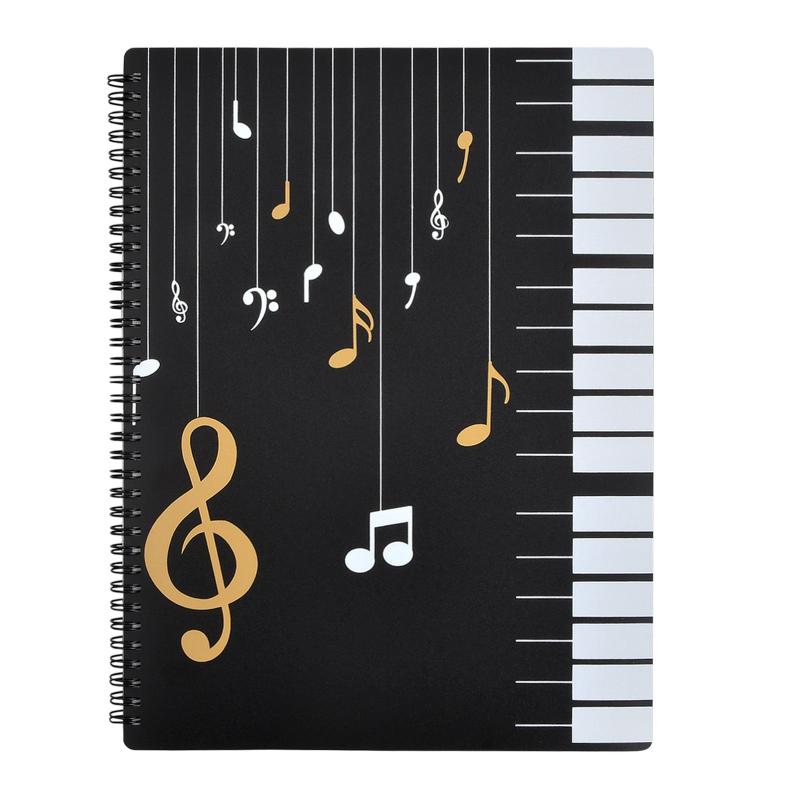 Waterproof A4 Music Folder with 60 Sleeves