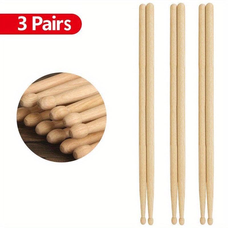 5A Classic Maple Drum Sticks for Students and Adults