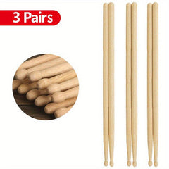 5A Classic Maple Drum Sticks for Students and Adults