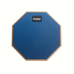 Rubber Wooden Dumb Drum Pad for Percussion Training 20x32cm