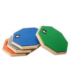 8 Inch Drum Practice Pad Rubber Wooden Dumb Drum Pad Mute Training