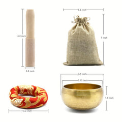 Meditation Singing Bowl Set for Healing