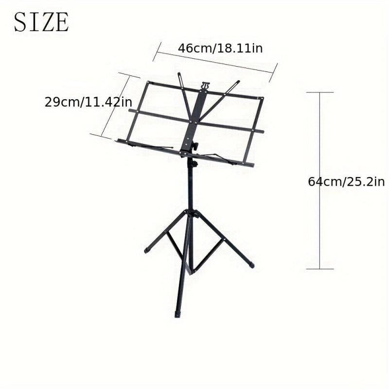Portable Music Shelf Violin Guitar Drum Stand