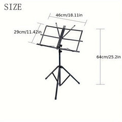 Portable Music Shelf Violin Guitar Drum Stand