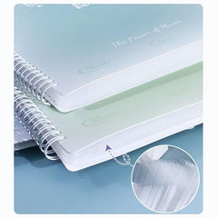 Waterproof A4 Notes Folder with 20 Sheets 40 Pages Music Folder 4 Styles
